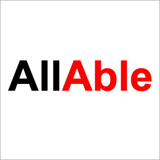 All Able logo - public sector, education, accessibility statement and disproportionate burden support for elahub.